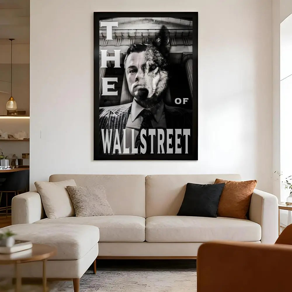 The Wolf Of Wall Street "Money Is King" Wall Art Poster