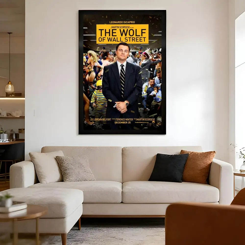 The Wolf Of Wall Street "Money Is King" Wall Art Poster