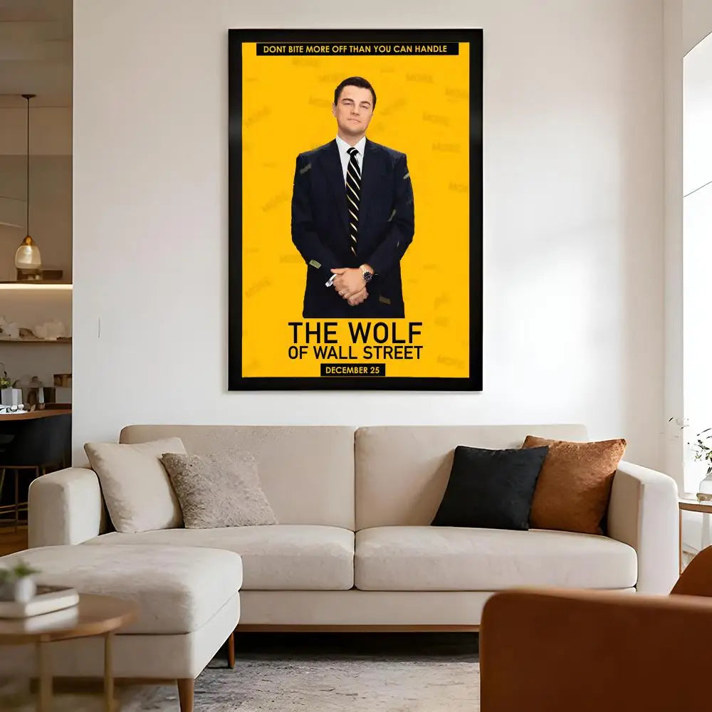 The Wolf Of Wall Street "Money Is King" Wall Art Poster
