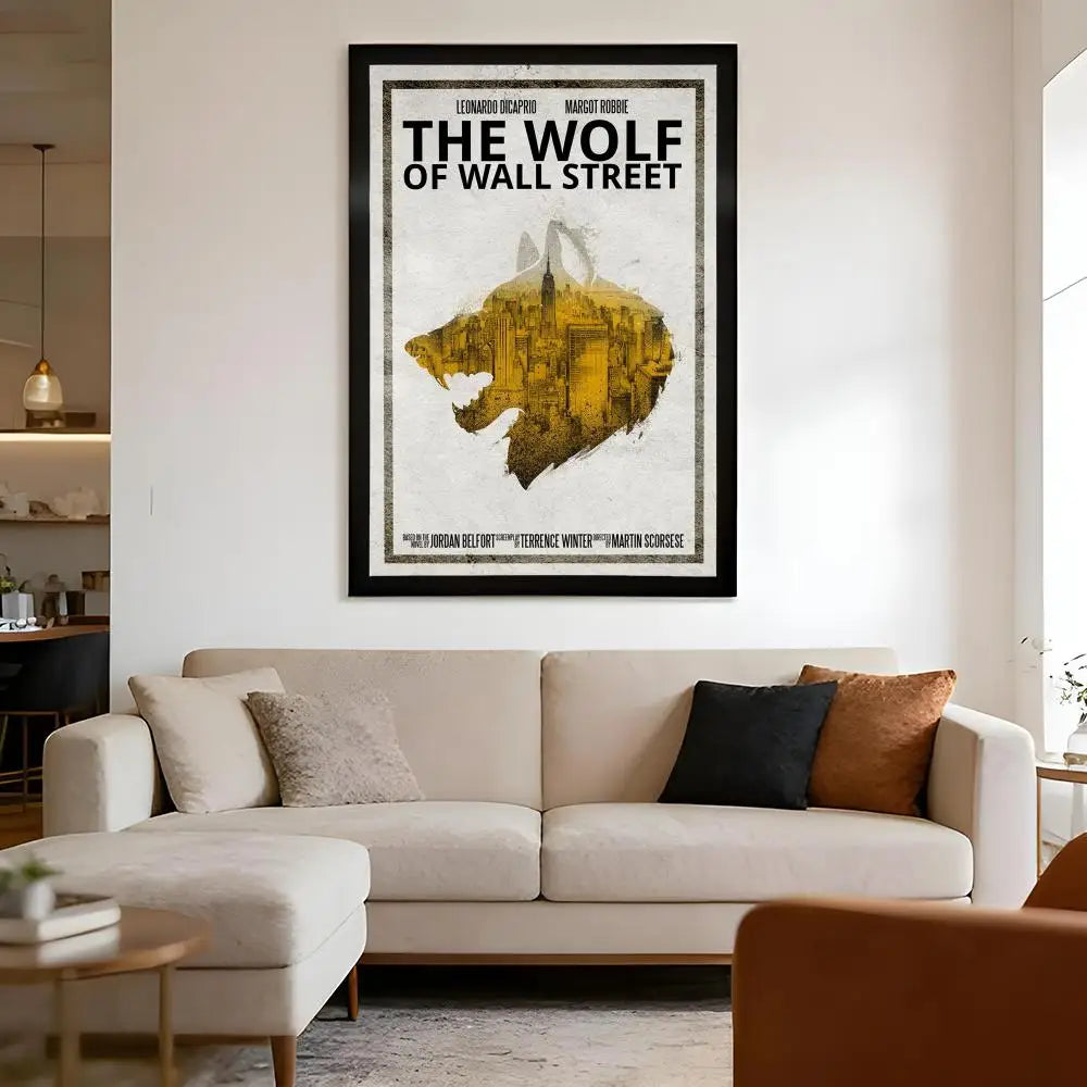 The Wolf Of Wall Street "Money Is King" Wall Art Poster