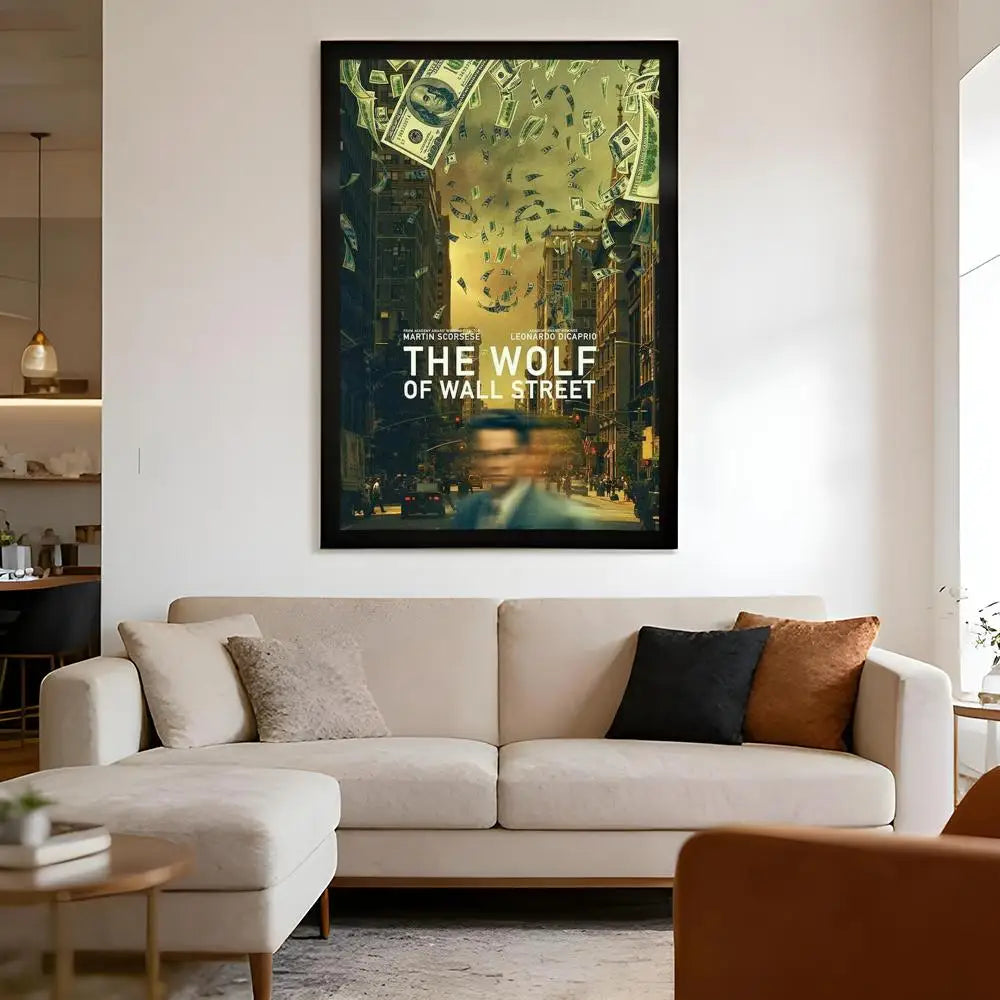 The Wolf Of Wall Street "Money Is King" Wall Art Poster