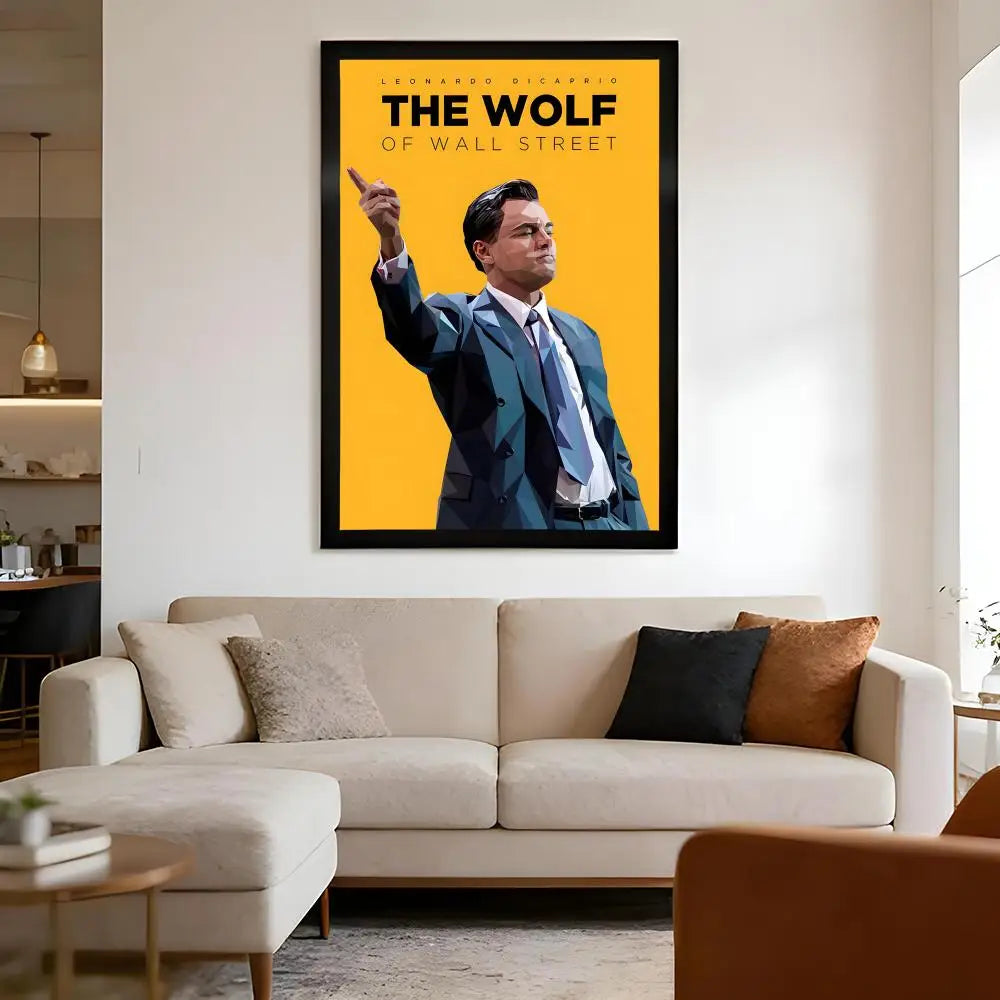 The Wolf Of Wall Street "Money Is King" Wall Art Poster