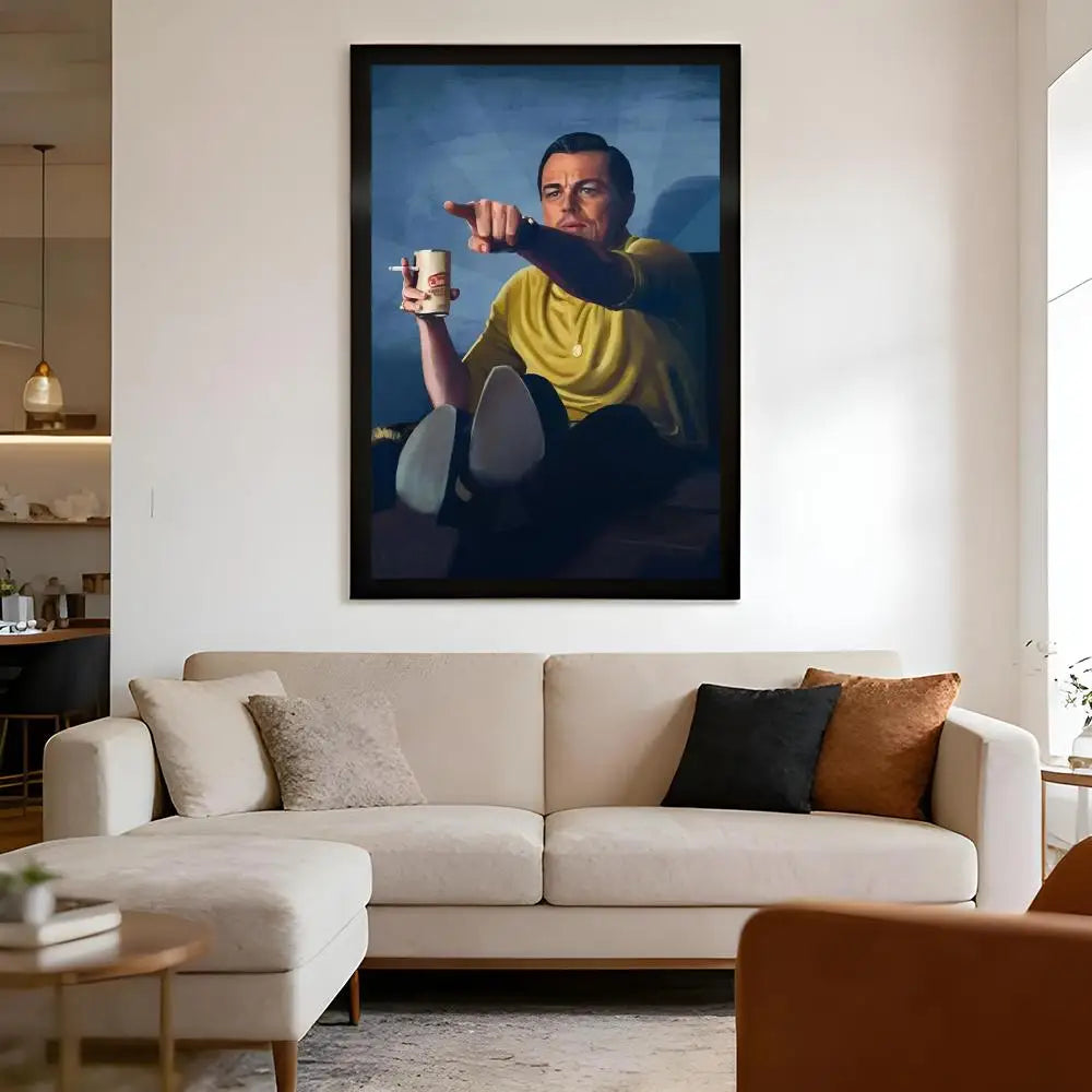 The Wolf Of Wall Street "Money Is King" Wall Art Poster